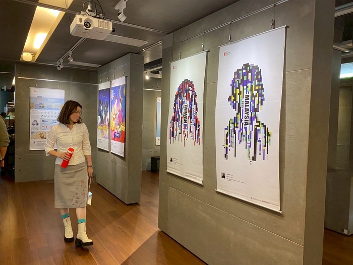視傳系-馬來作風台展覽開幕圖片
