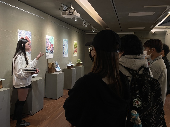 視傳研生－梁躍齡《原來：臺灣原住民創世神話》－ 原資中心參訪圖片