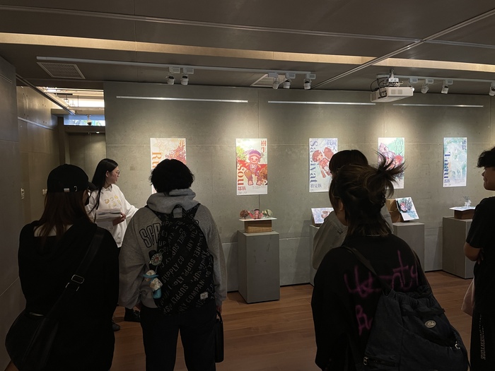 視傳研生－梁躍齡《原來：臺灣原住民創世神話》－ 原資中心參訪圖片